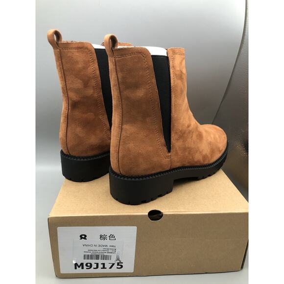 ZBY LPCBDEE Womens Classic Chelsea Boots Fashion Elastic Bands Slip On 8 M9J175 - Picture 6 of 13